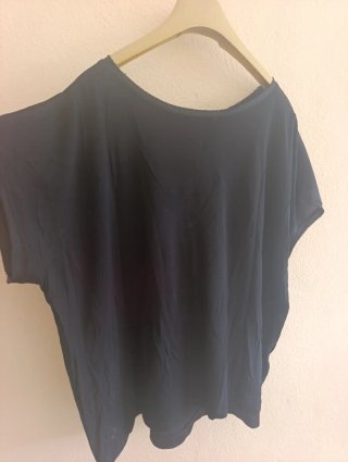 Camiseta Mango Negra Talla L