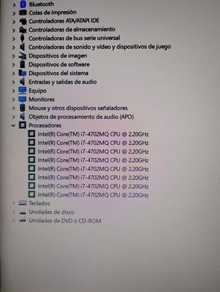 Portátil Lenovo i7