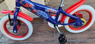 Bici Infantil Spiderman Azul y Roja