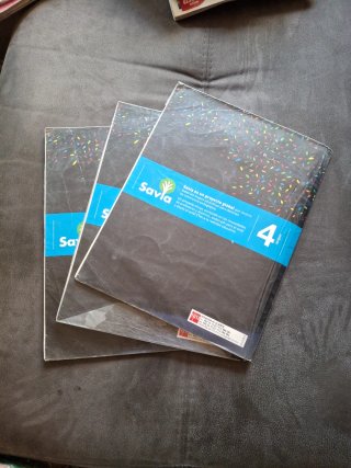 Libros (3 trimestres) Lengua SM 4° Primaria