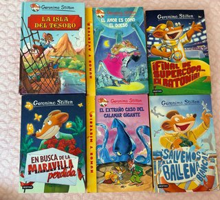 Libros Geronimo Stilton: 6€ libro