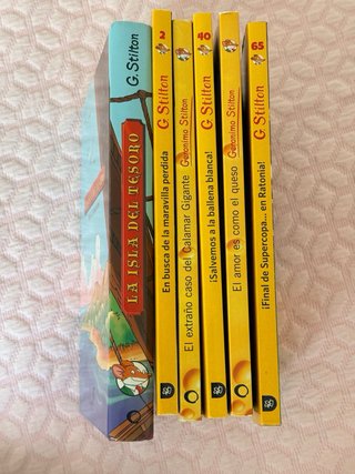 Libros Geronimo Stilton: 6€ libro