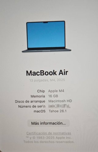 MacBook Air M4 13,6"