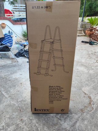 Escalera Intex Piscina 1.22m