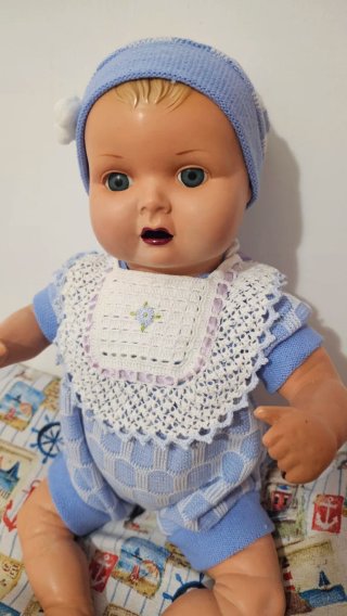Muñeco Bebé Celuloide Antiguo Luisito