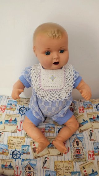 Muñeco Bebé Celuloide Antiguo Luisito