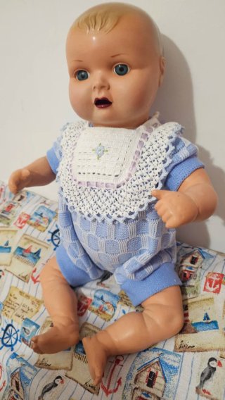 Muñeco Bebé Celuloide Antiguo Luisito