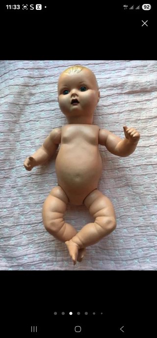 Muñeco Bebé Celuloide Antiguo Luisito