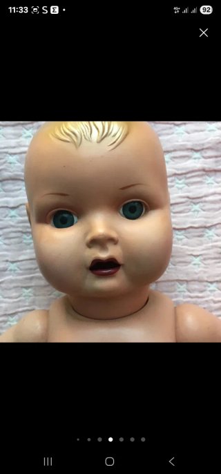 Muñeco Bebé Celuloide Antiguo Luisito