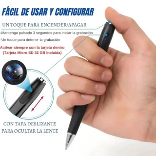 Cámara Espía Bolígrafo Mini HD
