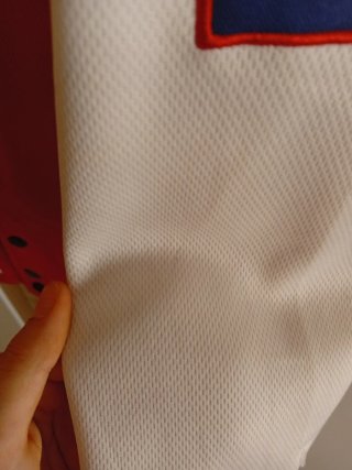 Chaqueta Varsity Roja y Blanca