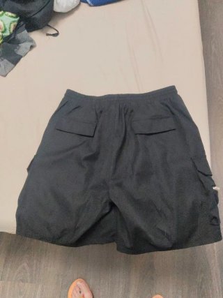 Pantalón corto cargo negro mujer Talla L