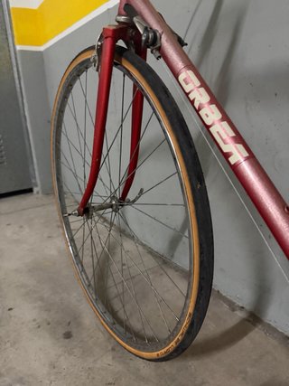 Bici Orbea Fixie Roja