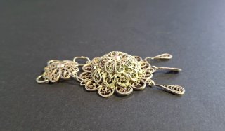 Antiguo colgante plata