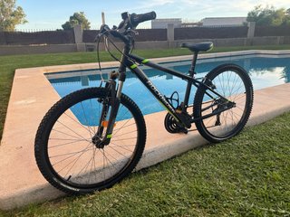 Bicicleta Rockrider ST500 niños entre 9 y 12 años