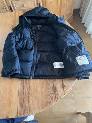 Chaqueta Polo Ralph Lauren niño negra 14-16 años.
