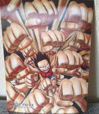 Lámina Anime One Piece Luffy Iván Pelegrin