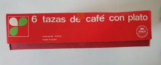 6 Tazas Café Duralex Vidrio