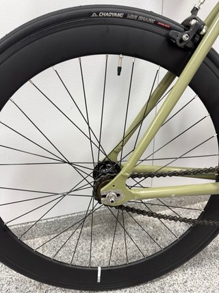 Bicicleta Fixie Keirin Pista Verde