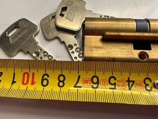 Bombín Cerradura Seguridad MCM + 3 Llaves