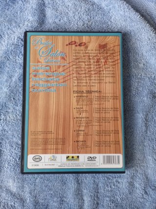 DVD Bailes de Salón Latinos