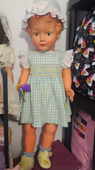 Muñeca Maniquí Antigua 70cm