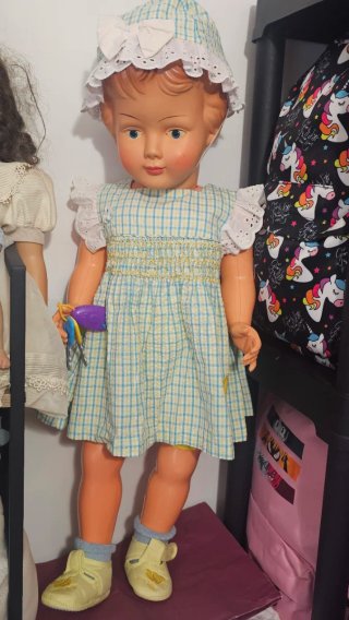 Muñeca Maniquí Antigua 70cm