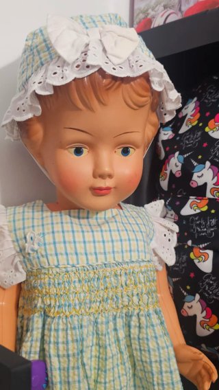 Muñeca Maniquí Antigua 70cm
