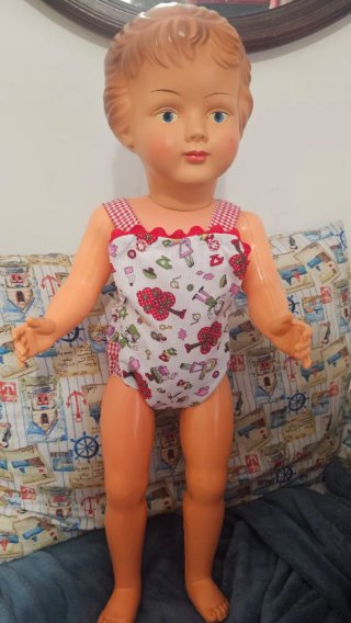 Muñeca Maniquí Antigua 70cm