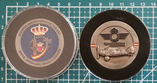 Moneda Conmemorativa Acuartelamiento Aéreo Tablada