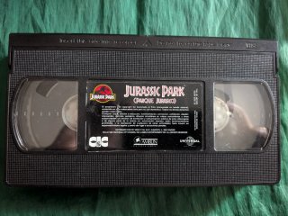 Parque Jurásico VHS(Steven Spielberg)Jurassic Park