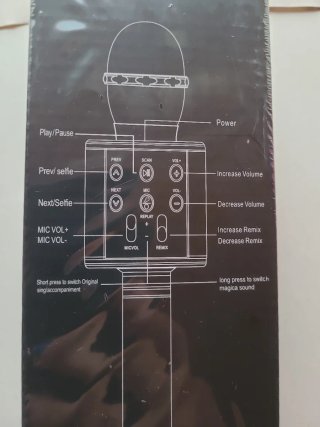 Micrófono Karaoke Portátil WS-858