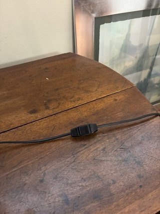 Lámpara de mesa de hierro estilo industrial