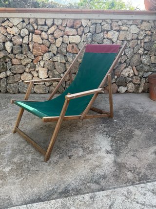 Hamaca de madera multiposición