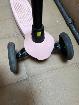 Patinete 3 ruedas infantil rosa