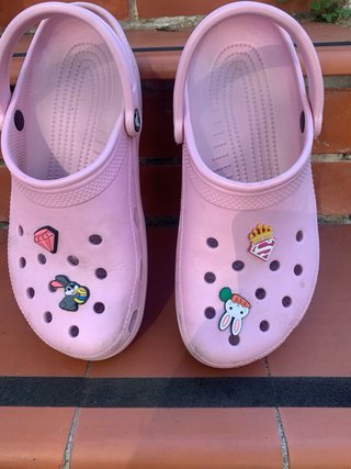 Zuecos Crocs Rosa Talla 8/10 (42)