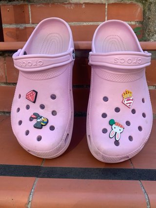 Zuecos Crocs Rosa Talla 8/10 (42)
