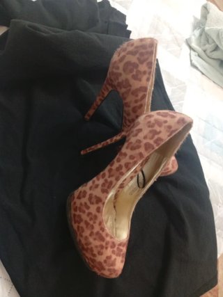 Zapatos de tacón Marietta's leopardo
