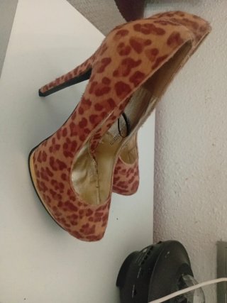 Zapatos de tacón Marietta's leopardo