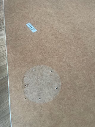 Tablero escritorio blanco 200x60+ caballete madera