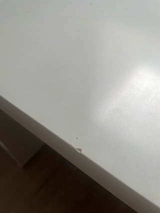 Tablero escritorio blanco 200x60+ caballete madera