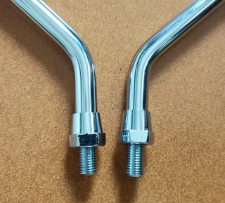 Espejos Retrovisores Moto Cromados