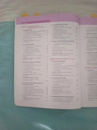HISTORIA DEL MUNDO CONTEMPORANEO 1 BACHILLERATO...