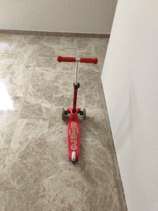 Patinete Mini Micro Rojo 3 Ruedas