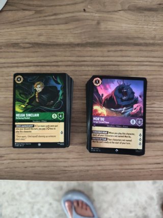 Lote 200 cartas Lorcana Set 12