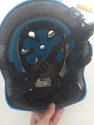 Casco Oxelo para Bicicleta Azul