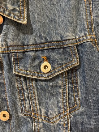Chaqueta vaquera Unit M con corona