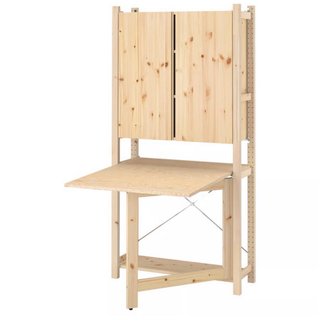Estantería con mesa Ivar Madera Ikea