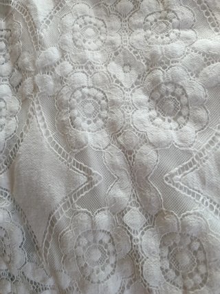 Vestido blanco ibicenco talla única