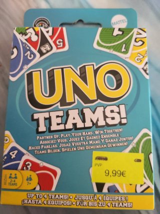 Lote 3 juegos UNO: Zero, Flex, Teams